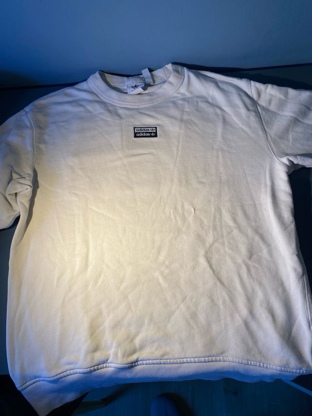 Sudadera Adidas Blanca