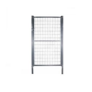 Puerta Mallazo Verde 2m x 90cm con Poste
