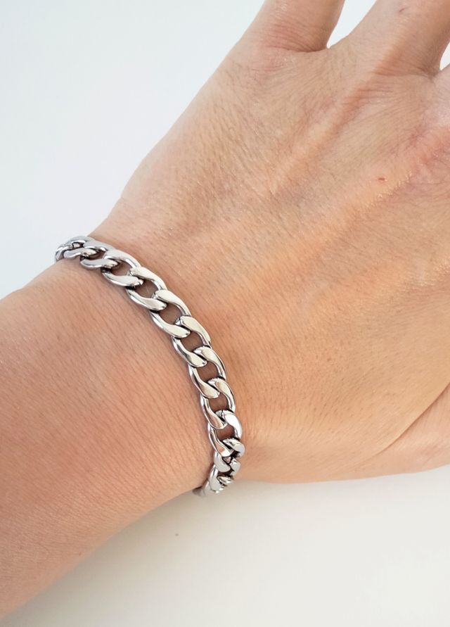 Bracciale in acciaio regolabile