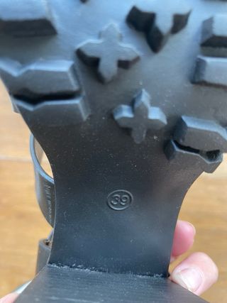 A ESTRENAR Sandalias negras tacón plataforma