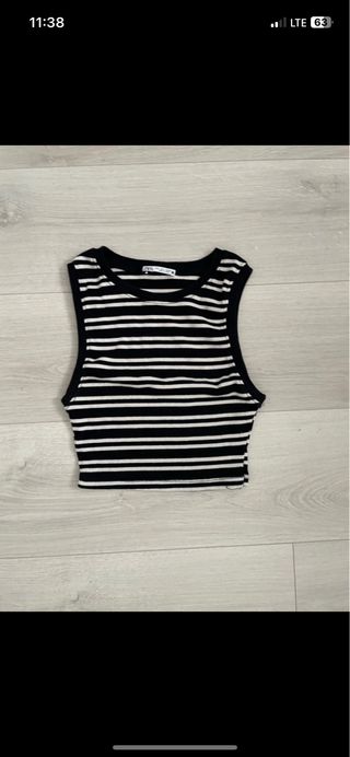 Top Rayas Zara Talla XS