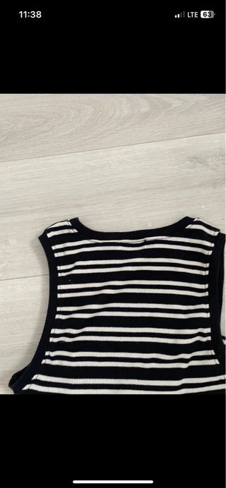 Top Rayas Zara Talla XS
