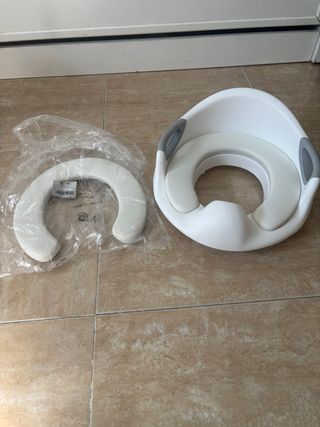Reductor WC Niños Blanco con recambio