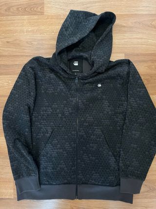 Sudadera G-Star RAW Camuflaje Gris Talla XL