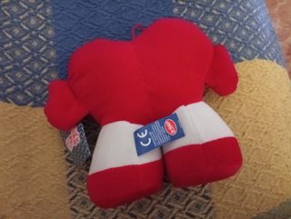 Corazón de peluche I Love You