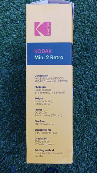 Impresora Kodak Mini 2 Retro Blanca