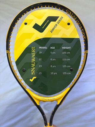 Raqueta de tenis junior SNAUWAERT 19