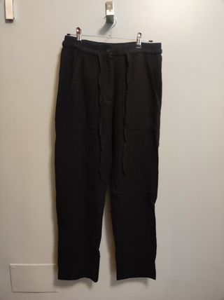 Pantalón ancho negro