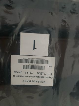 Bolsa de mano F.E.C.,S.A Talla Única