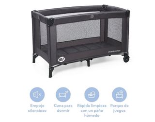 Cuna de viaje plegable