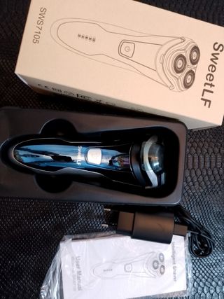 Rasoio elettrico uomo blu
