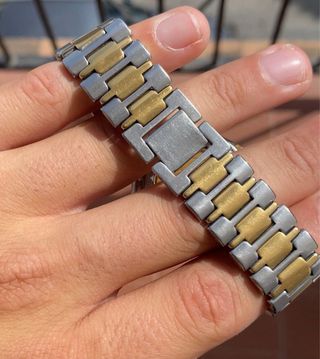 Reloj Seiko AGS Cuarzo Oro y Plata