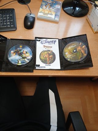 Juegos PC Disney Toy Story 2 y Tarzán
