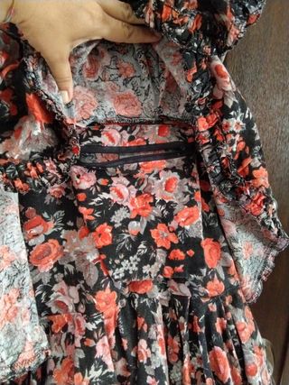 Falda flamenca flores