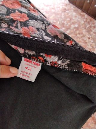 Falda flamenca flores