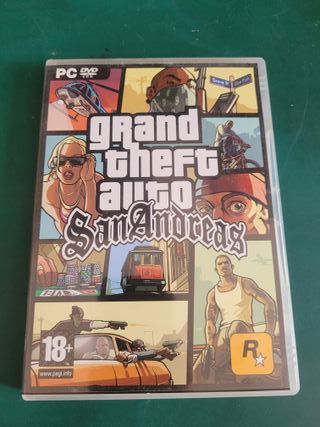 GTA San Andreas PC Carátula