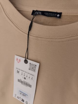 Sudadera Zara Oversize