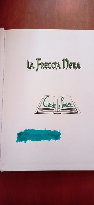 Romanzo a fumetti La freccia Nera il Giornalino 