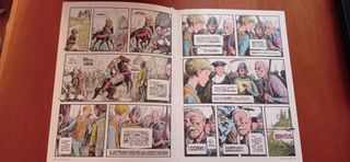 Romanzo a fumetti La freccia Nera il Giornalino 