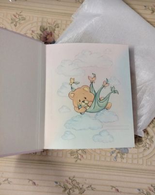 Album nuovo nascita bimba angioletti
