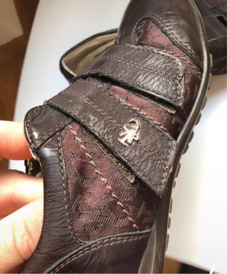 Scarpe basse Versace Jeans Couture marroni