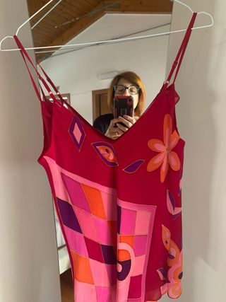 Top Mila Schön fantasia floreale