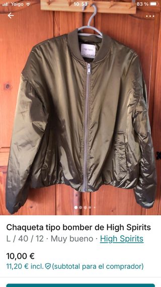 Bomber Springfield High Spirits Verde Oliva