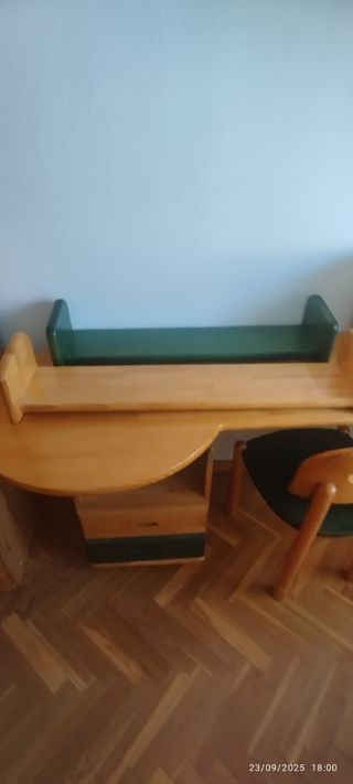 Habitación juvenil pino macizo