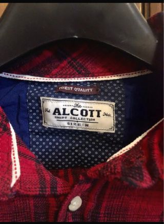 Camicia Alcott a quadri uomo felpata