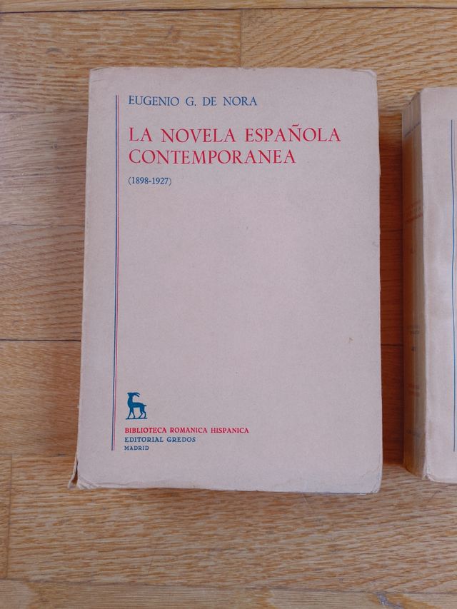 La Novela Española Contemporánea