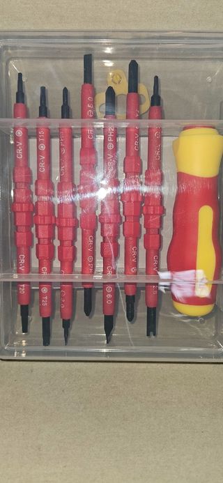 Juego de 8 destornilladores multiusos