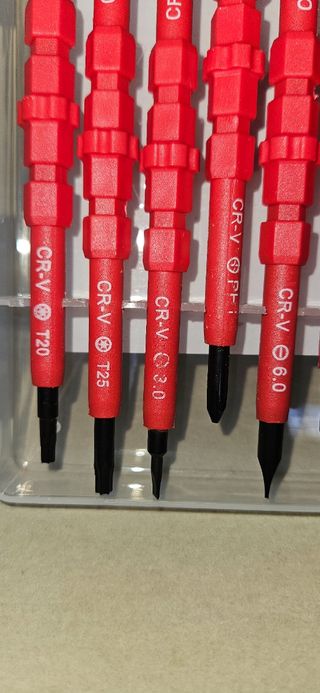 Juego de 8 destornilladores multiusos