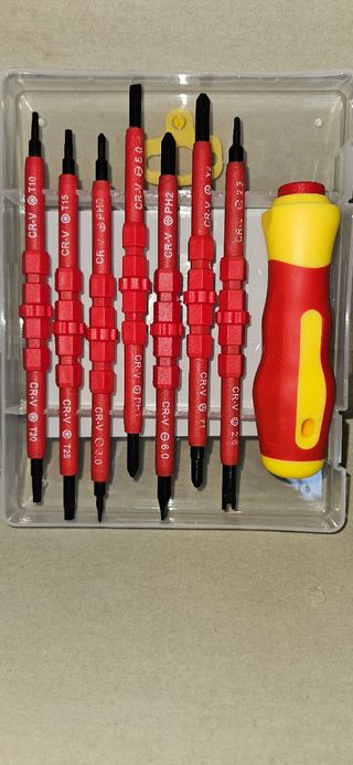 Juego de 8 destornilladores multiusos