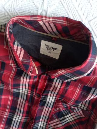 Camisa Galler cuadros XL