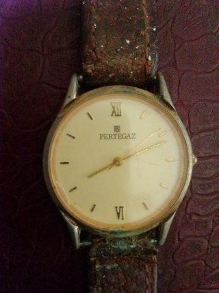 Reloj Pertegaz Chapado Oro 18k