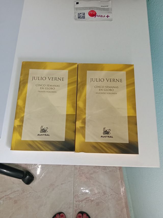 Cinco semanas en globo. Primer Volumen