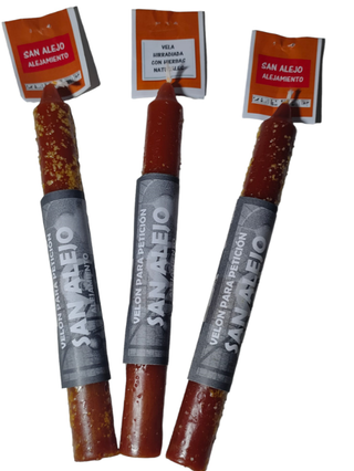 3 Velas San Alejo para Petición