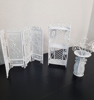 Collezione Vintage Miniature Casa Bambole anni '90