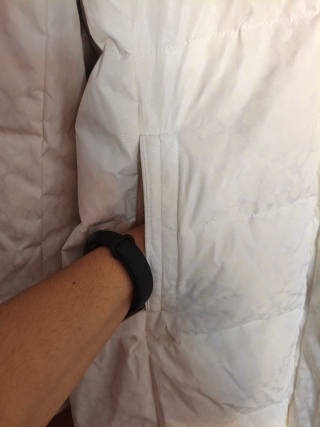 Abrigo blanco de Morgan