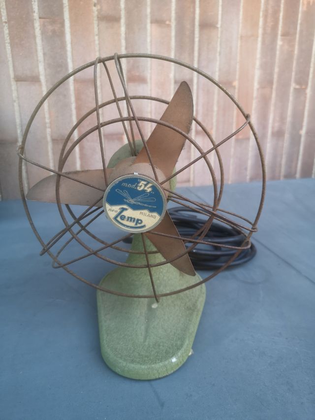 Ventilatore d'epoca funzionante