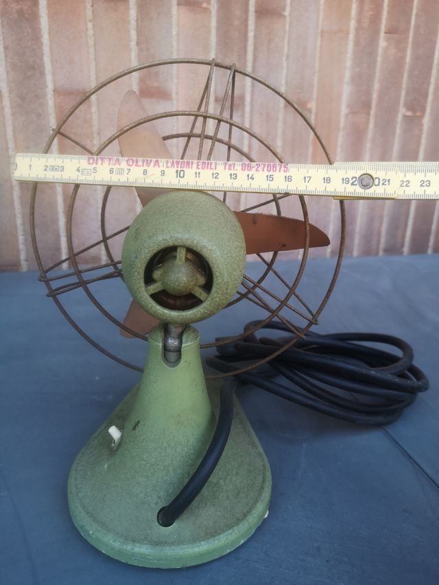 Ventilatore d'epoca funzionante