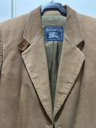 Americana Burberry Pana Marrón Vintage