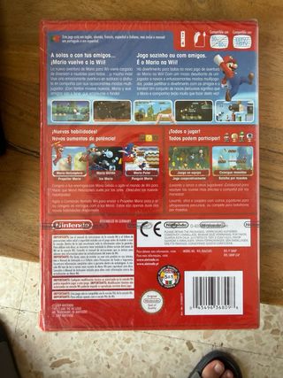 New Super Mario Bros. Wii Precintado