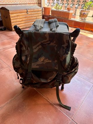 Mochila de caza con silla plegable