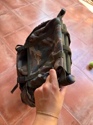 Mochila de caza con silla plegable