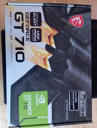 Tarjeta Gráfica MSI GeForce GT710 2GB.