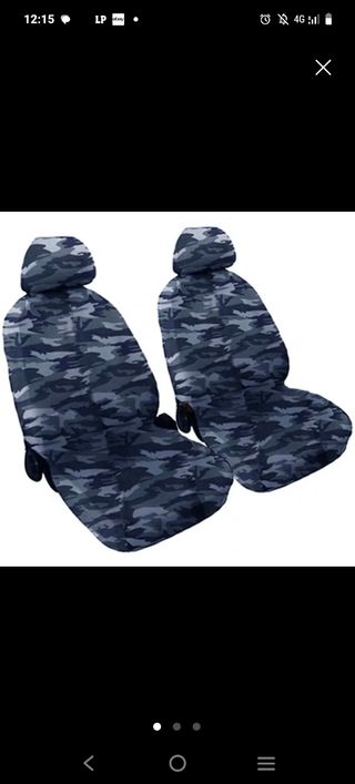 Fundas Asientos Coche Camuflaje Universal