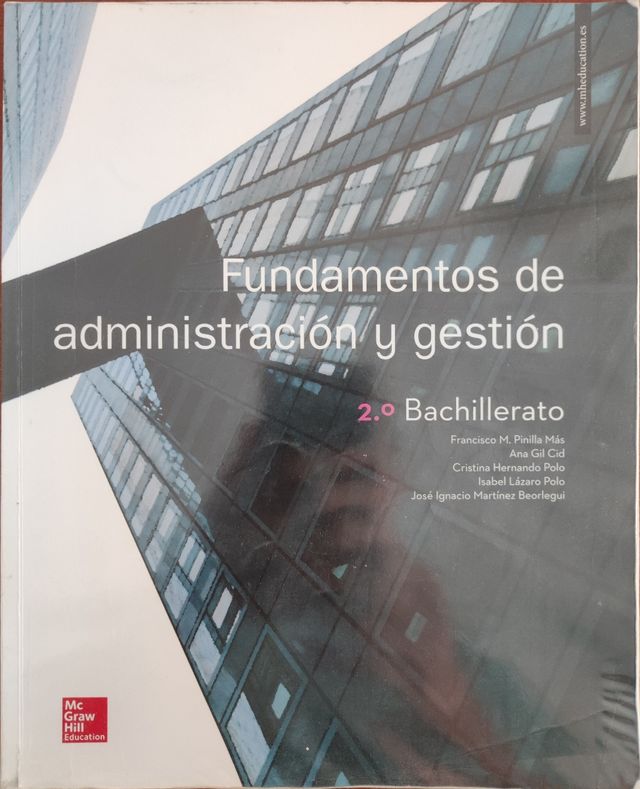 Fundamentos de administración y gestión 2.º Bac...