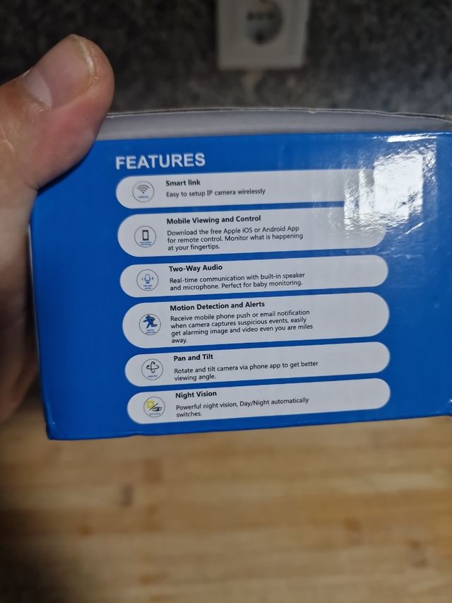 Câmara de Vigilância Wireless 2.4G/5G