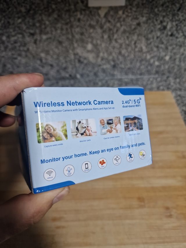 Câmara de Vigilância Wireless 2.4G/5G